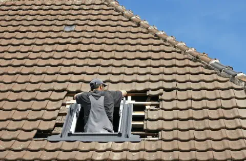 Pose de velux - Marcenod